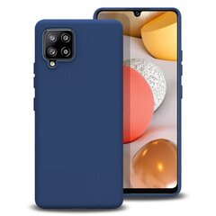 Mocco Liquid Silicone Soft Back Case for Samsung Galaxy A42 5G Blue hinta ja tiedot | Puhelimen kuoret ja kotelot | hobbyhall.fi