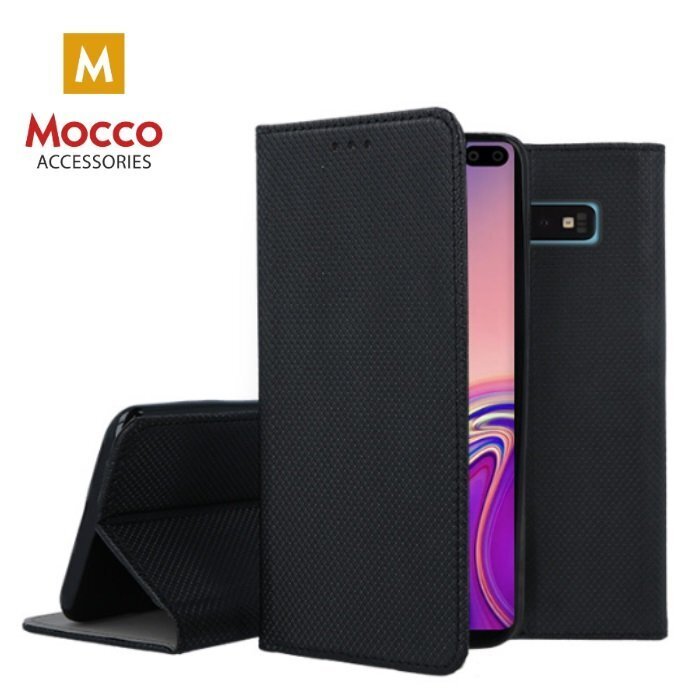 Mocco Smart Magnet Book Case For Samsung Galaxy A33 5G Black hinta ja tiedot | Puhelimen kuoret ja kotelot | hobbyhall.fi