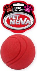 Pet Nova punainen tennispallo, 5 cm hinta ja tiedot | Koiran lelut | hobbyhall.fi