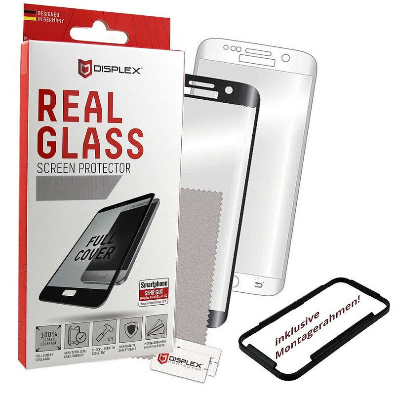 Samsung Galaxy A91/S10 Lite Real 2D Glass By Displex Transparent hinta ja tiedot | Näytönsuojakalvot ja -lasit | hobbyhall.fi