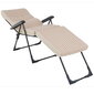 Aurinkotuoli Patio Santander 2w1 L116-05PB, ruskea hinta ja tiedot | Aurinkotuolit | hobbyhall.fi