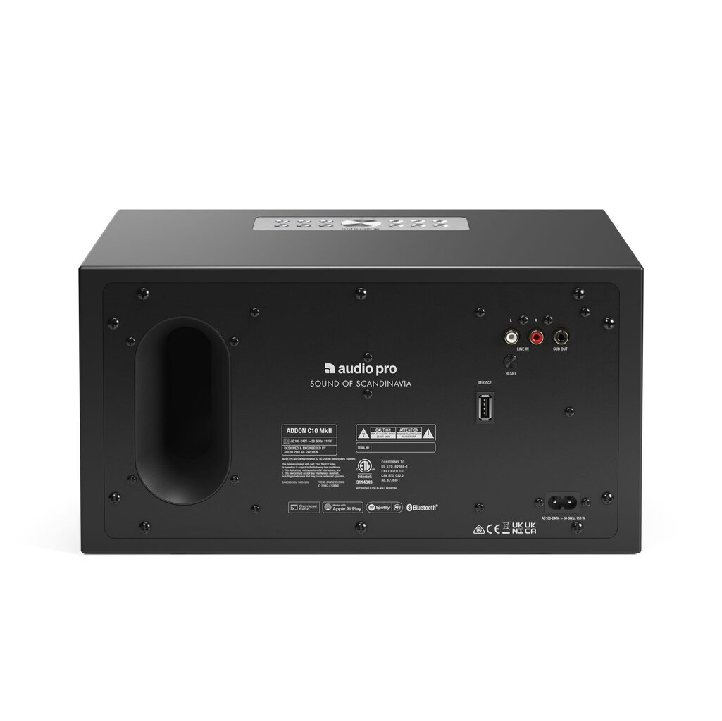 Audio Pro C10 MK 2, musta hinta ja tiedot | Kaiuttimet | hobbyhall.fi