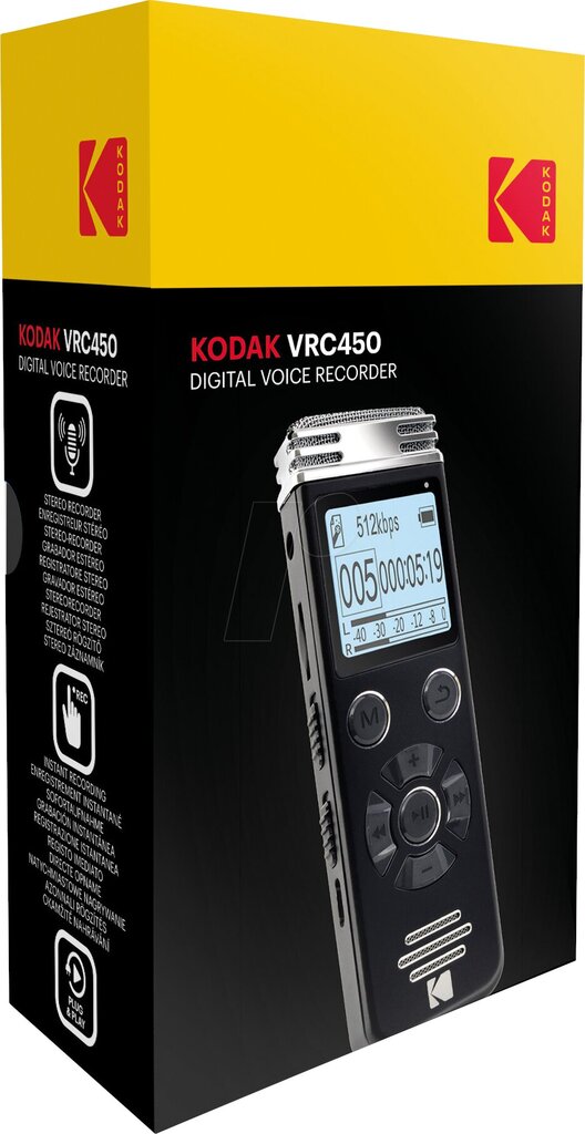 Kodak VRC450 hinta ja tiedot | Sanelimet | hobbyhall.fi