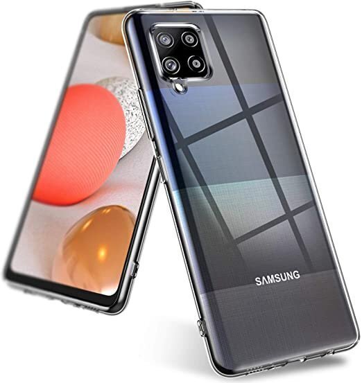 Mocco Ultra Back Case 1.8 mm Silicone Case for Samsung Galaxy A42 5G Transparent hinta ja tiedot | Puhelimen kuoret ja kotelot | hobbyhall.fi
