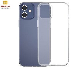 Mocco Ultra Back Case 1 mm Silicone Case for Apple iPhone 13 Transparent hinta ja tiedot | Puhelimen kuoret ja kotelot | hobbyhall.fi