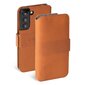 Krusell Leather Phone Wallet Samsung Galaxy S22+:lle, ruskea hinta ja tiedot | Puhelimen kuoret ja kotelot | hobbyhall.fi