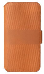 Krusell Leather Phone Wallet Samsung Galaxy S22+:lle, ruskea hinta ja tiedot | Puhelimen kuoret ja kotelot | hobbyhall.fi