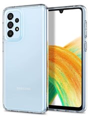 Mocco Ultra Back Case 1 mm Silicone Case for Samsung Galaxy A33 5G Transparent hinta ja tiedot | Puhelimen kuoret ja kotelot | hobbyhall.fi