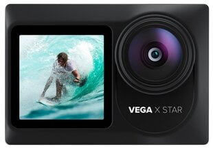 Niceboy Vega X STAR WI-FI 4K / 20MPx Waterproof Sport Camera + Holder Mounting hinta ja tiedot | Niceboy Videokamerat ja tarvikkeet | hobbyhall.fi