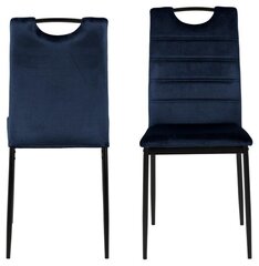 4-tuolin sarja, Ruokapöydän tuoli Dia, sininen hinta ja tiedot | Ruokapöydän tuolit | hobbyhall.fi