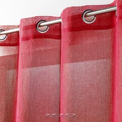 Douceur d'Intérieur Telma -verho, punainen, 140 x 280 cm hinta ja tiedot | Verhot | hobbyhall.fi