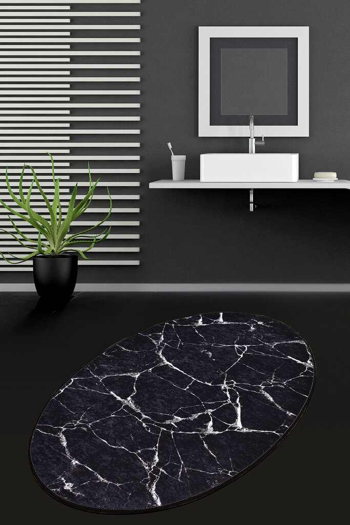 Asir kylpymatto Marble, 80x120 cm hinta ja tiedot | Kylpyhuoneen sisustus | hobbyhall.fi