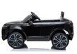 Kaksipaikkainen sähköauto Lean Range Rover Evoque, musta hinta ja tiedot | Lasten sähköautot | hobbyhall.fi