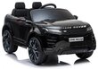 Kaksipaikkainen sähköauto Lean Range Rover Evoque, musta hinta ja tiedot | Lasten sähköautot | hobbyhall.fi