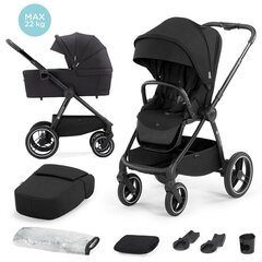 Yleisvaunut Kinderkraft Nea 2in1, Midnight Black hinta ja tiedot | Vaunut ja rattaat | hobbyhall.fi