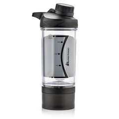 Shaker-juomapullo Meteor 500 ml, musta hinta ja tiedot | Juomapullot | hobbyhall.fi