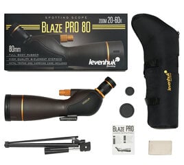 Monokkel Levenhuk Blaze PRO 80, hinta ja tiedot | Kiikarit | hobbyhall.fi