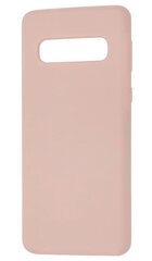 -Takakannet Evelatus Samsung S10e Silikonikotelo Pink Sand hinta ja tiedot | Puhelimen kuoret ja kotelot | hobbyhall.fi