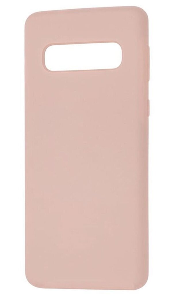 -Takakannet Evelatus Samsung S10e Silikonikotelo Pink Sand hinta ja tiedot | Puhelimen kuoret ja kotelot | hobbyhall.fi