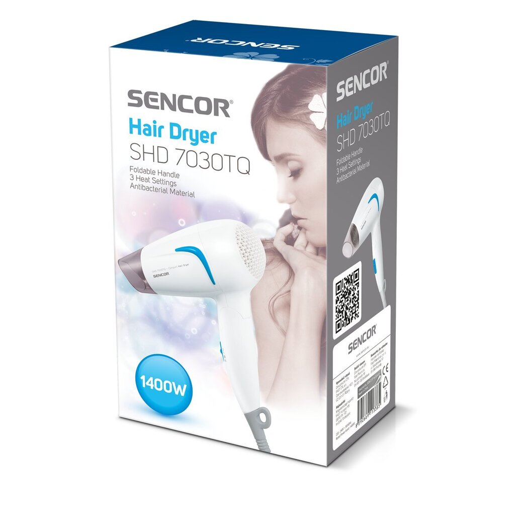 Sencor SHD 7030TQ hinta ja tiedot | Hiustenkuivaajat | hobbyhall.fi