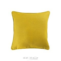 Douceur d'Intérieur Panama -koristetyyny, keltainen, 60 x 60 cm hinta ja tiedot | Koristetyynyt ja tyynynpäälliset | hobbyhall.fi