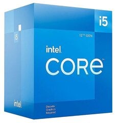 Intel Core i5-12600kF LGA1700 (BX8071512600KF) suoritin hinta ja tiedot | Intel Tietokoneet ja pelaaminen | hobbyhall.fi