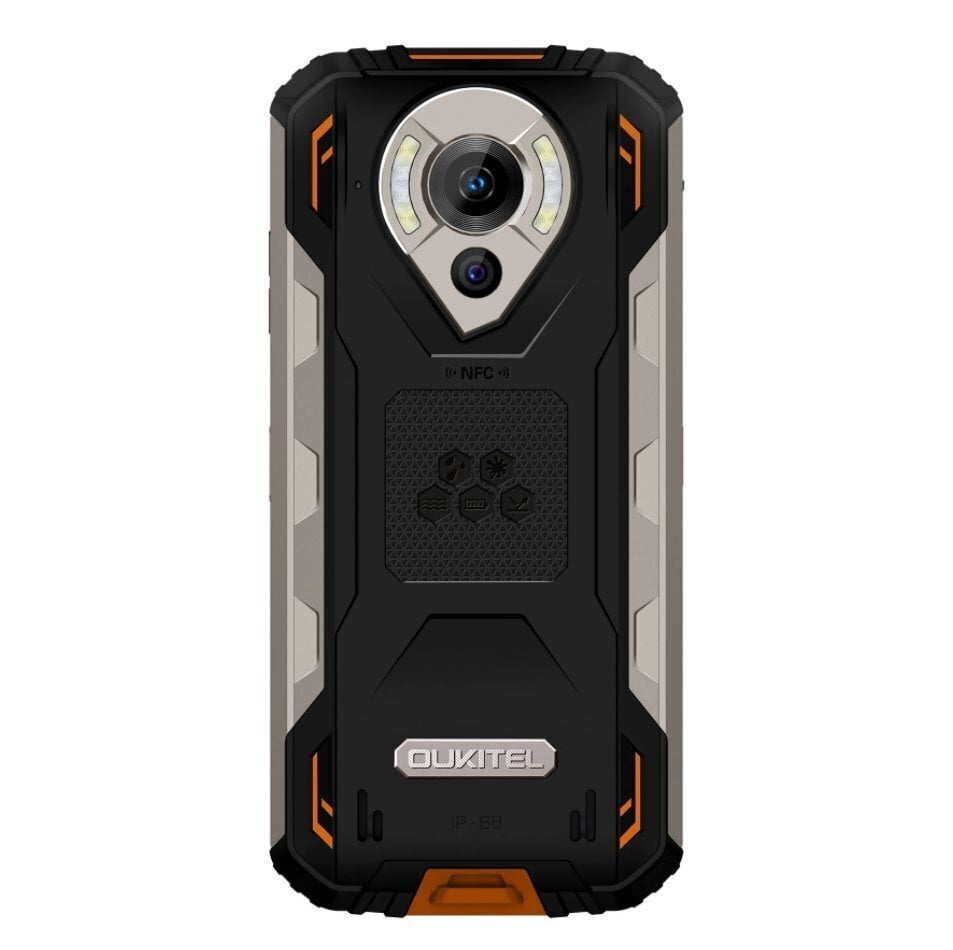 Oukitel WP16-OE/OL, 128 Gt, Kaksi SIM-korttia, musta/oranssi hinta ja tiedot | Matkapuhelimet | hobbyhall.fi