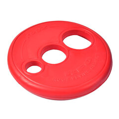 Frisbee koirille Rogz Rfo Red, punainen, 23 cm hinta ja tiedot | Koiran lelut | hobbyhall.fi