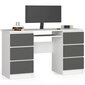 NORE : A-11 - pöytä. Väri: harmaa, hinta ja tiedot | Tietokonepöydät ja työpöydät | hobbyhall.fi