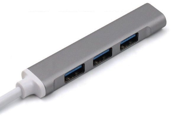 Mocco Type-C Hub 4x USB 3.0 hinta ja tiedot | Adapterit | hobbyhall.fi