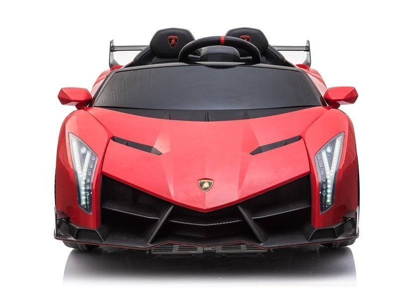 Lamborghini Veneno - lasten sähkökäyttöinen miniauto. Väri : Punainen. hinta ja tiedot | Lasten sähköautot | hobbyhall.fi