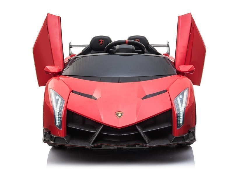 Lamborghini Veneno - lasten sähkökäyttöinen miniauto. Väri : Punainen. hinta ja tiedot | Lasten sähköautot | hobbyhall.fi