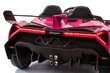 Lamborghini Veneno - lasten sähkökäyttöinen miniauto. Väri : Pinkki. hinta ja tiedot | Lasten sähköautot | hobbyhall.fi