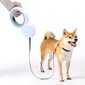Automaattinen LED-koiran talutushihna 3in1 Doggy Village MT7123, sininen hinta ja tiedot | Koiran talutushihnat | hobbyhall.fi