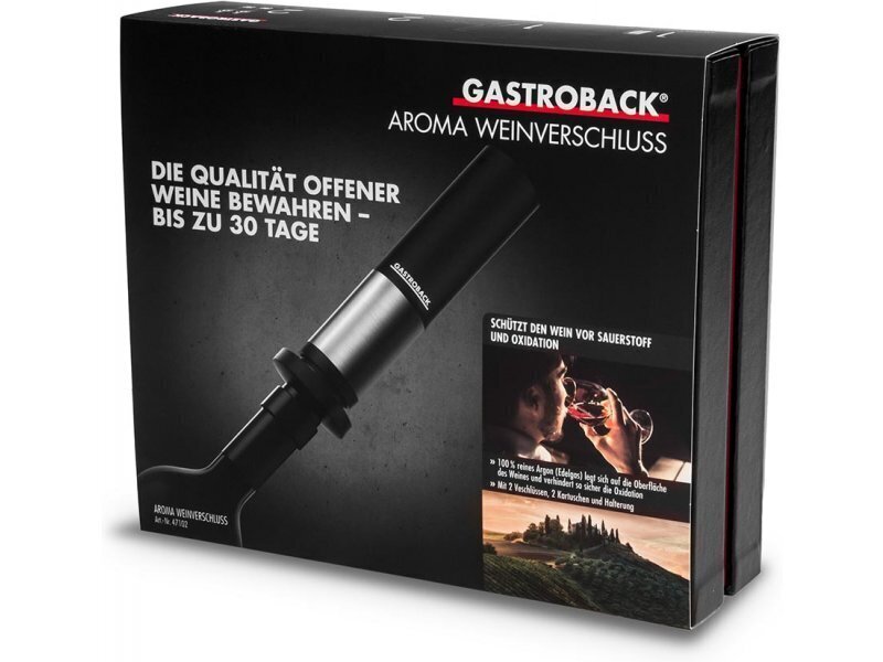 Gastroback 47102 Aroma Wine Preserver hinta ja tiedot | Keittiövälineet | hobbyhall.fi