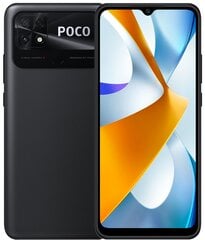 Poco C40 4/64GB Power Black MZB0B48EU hinta ja tiedot | Poco Puhelimet, älylaitteet ja kamerat | hobbyhall.fi