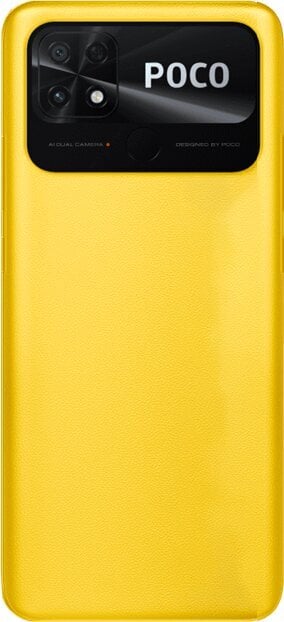 Poco C40 4/64GB Poco Yellow MZB0B4LEU hinta ja tiedot | Matkapuhelimet | hobbyhall.fi