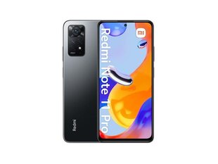 Xiaomi Redmi Note 11 Pro 6/64GB, Dual SIM, Graphite Gray hinta ja tiedot | Matkapuhelimet | hobbyhall.fi