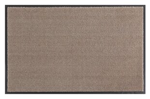 Ovimatto Hanse Home Soft & Clean Taupe, 75 x 120 cm hinta ja tiedot | Ovimatot | hobbyhall.fi