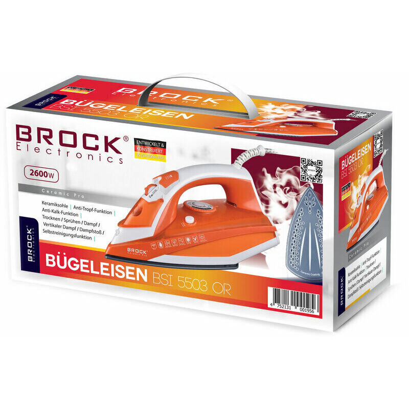 Brock BSI 5503 OR hinta ja tiedot | Silitysraudat | hobbyhall.fi