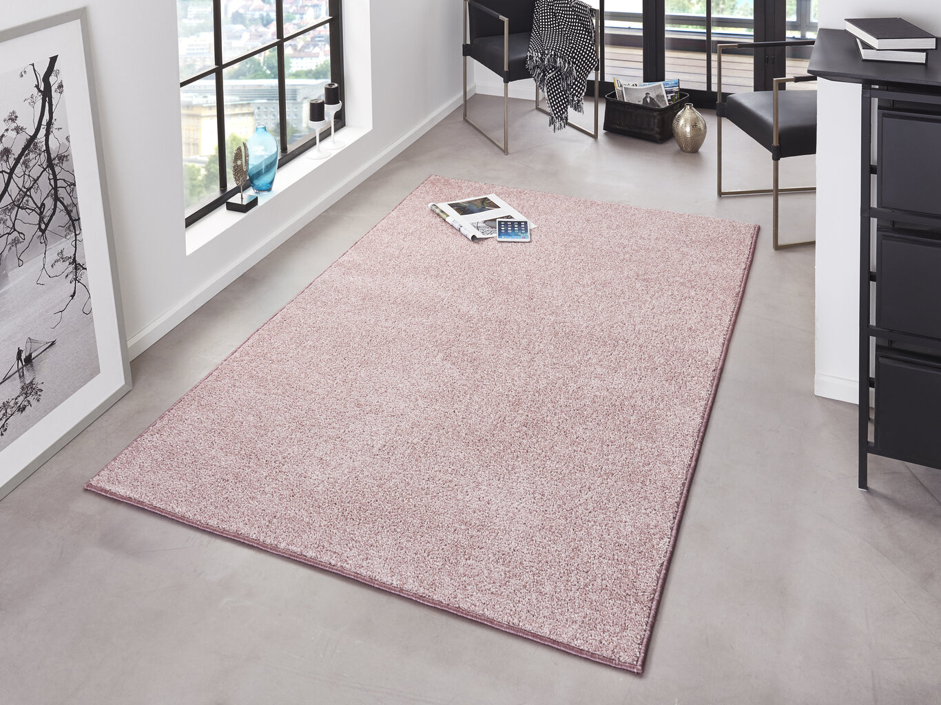 Matto Hanse Home Pure Rose, 80x150 cm hinta ja tiedot | Isot matot | hobbyhall.fi