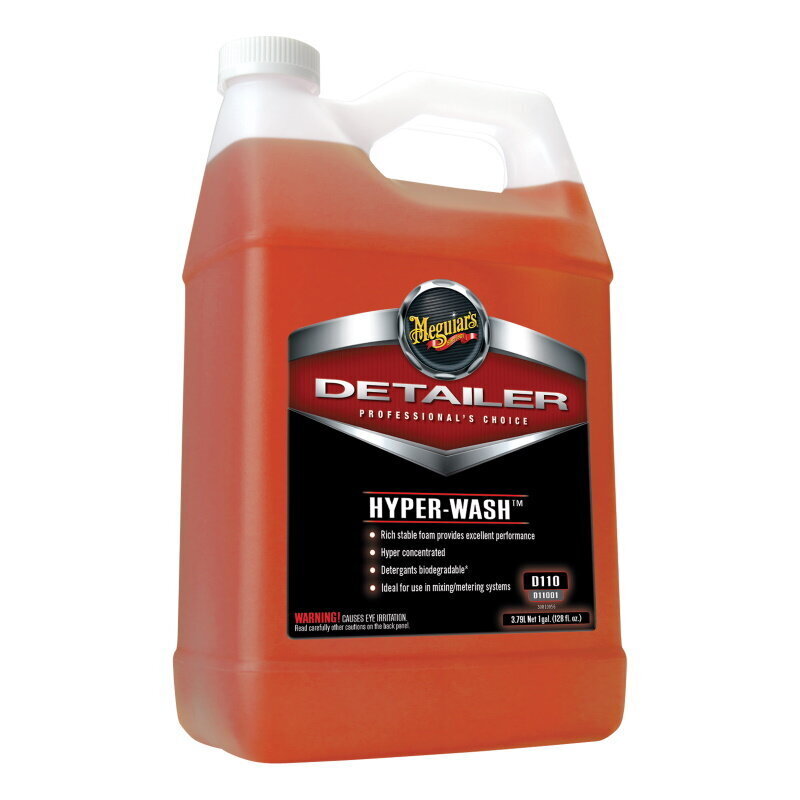 Shampoo Meguiar's D11001 Hyper Wash 3,78 L hinta ja tiedot | Autokemikaalit | hobbyhall.fi