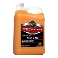 Shampoo Meguiarin D11301 Citrus Wash & Wax 3.78 L hinta ja tiedot | Autokemikaalit | hobbyhall.fi