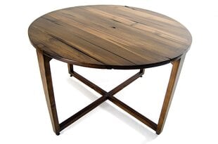 Table Floriane Garden Papuhuone, ruskea hinta ja tiedot | Ruokapöydät | hobbyhall.fi