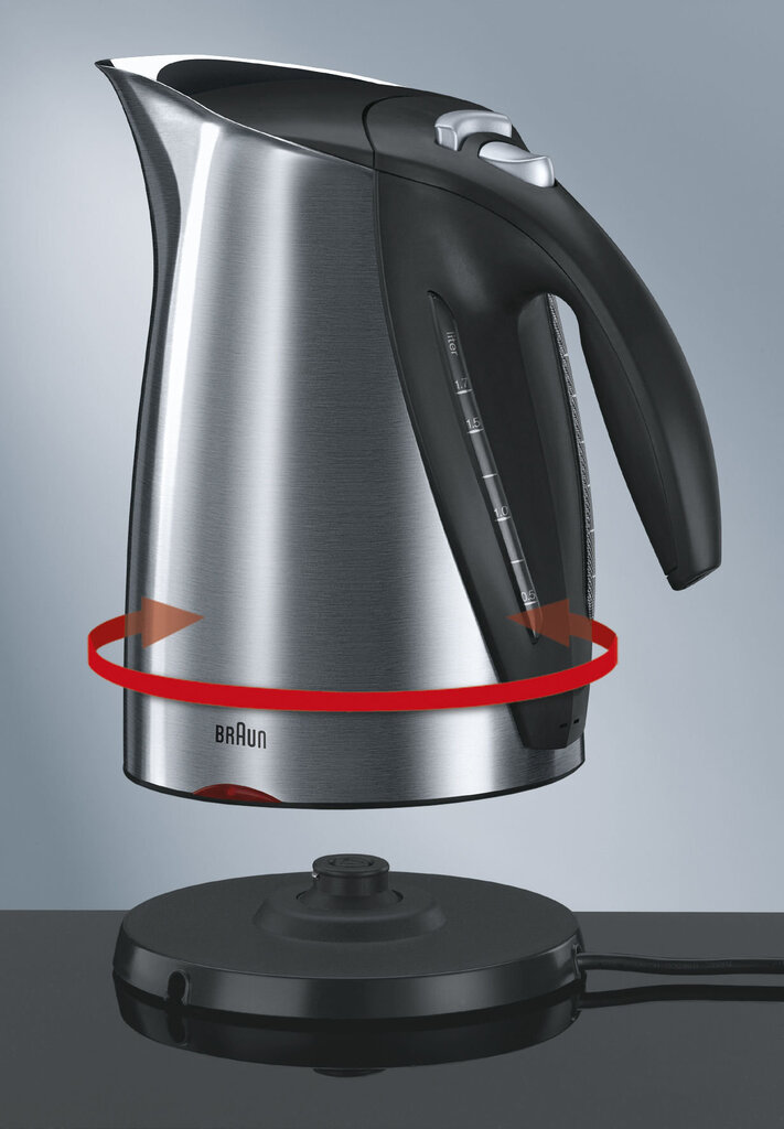 Braun WK 600 Standard kettle, Stainless hinta ja tiedot | Vedenkeittimet | hobbyhall.fi