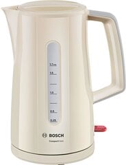 Vedenkeitin Bosch TWK3A017, beige hinta ja tiedot | Vedenkeittimet | hobbyhall.fi