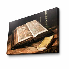 Taulu Still Life with Bible hinta ja tiedot | Taulut | hobbyhall.fi