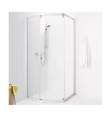 Suihkunurkan IDO Showerama 8-3 70x90, läpinäkyvä lasi hinta ja tiedot | IDO Kodin remontointi | hobbyhall.fi