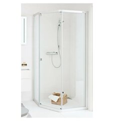 Suihkunurkan IDO Showerama 8-3 70x90, läpinäkyvä lasi hinta ja tiedot | Suihkukaapit ja suihkunurkat | hobbyhall.fi