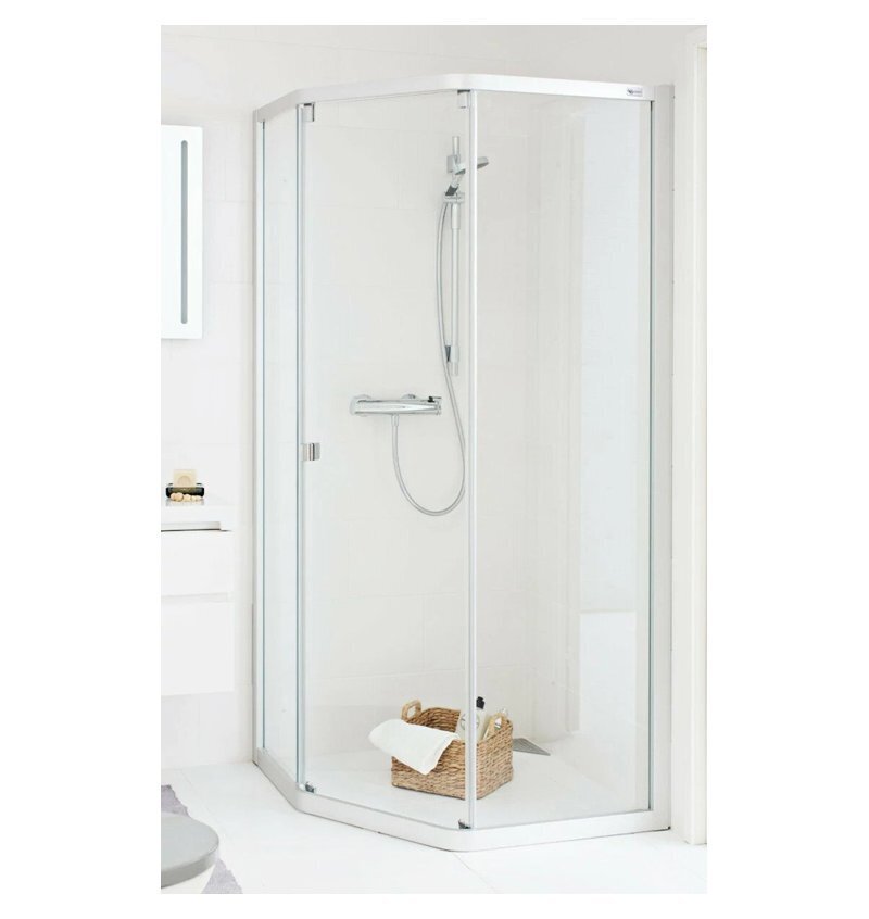 Suihkukaappi IDO Showerama 8-3 90x70, läpinäkyvä lasi hinta ja tiedot | Suihkukaapit ja suihkunurkat | hobbyhall.fi